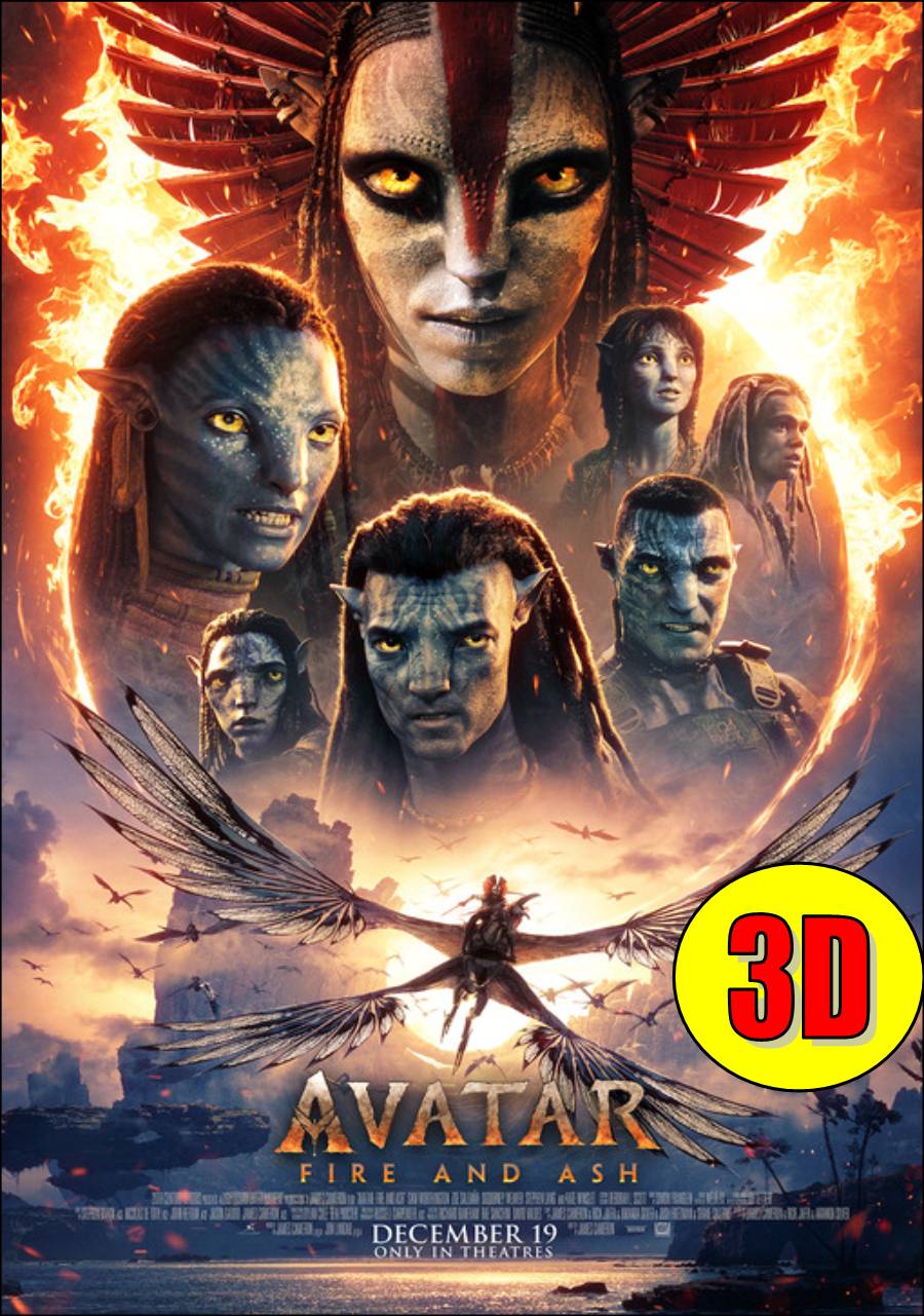 Avatar: Fire and Ash 3D Poster Image