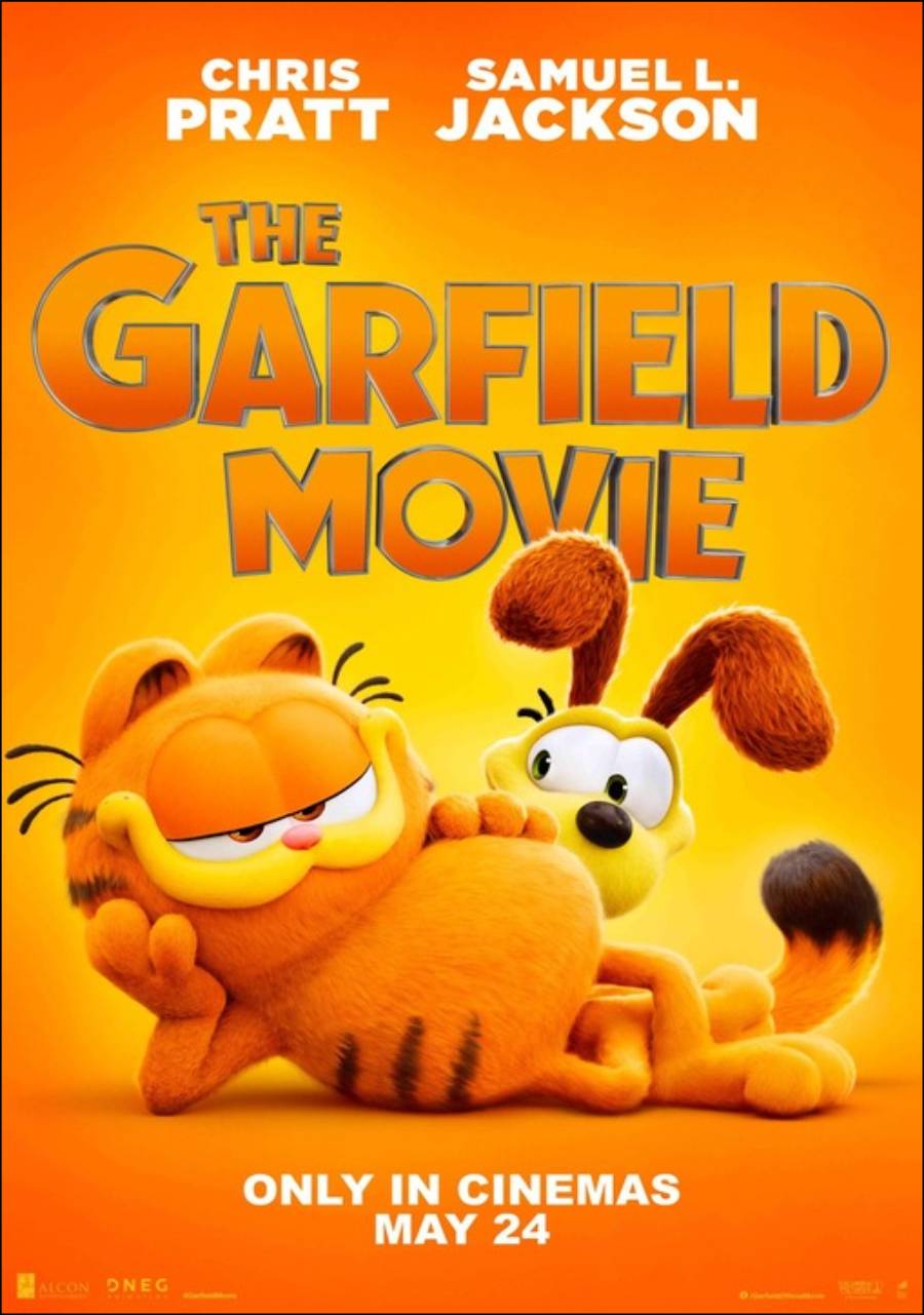 The Garfield Movie Poster Image