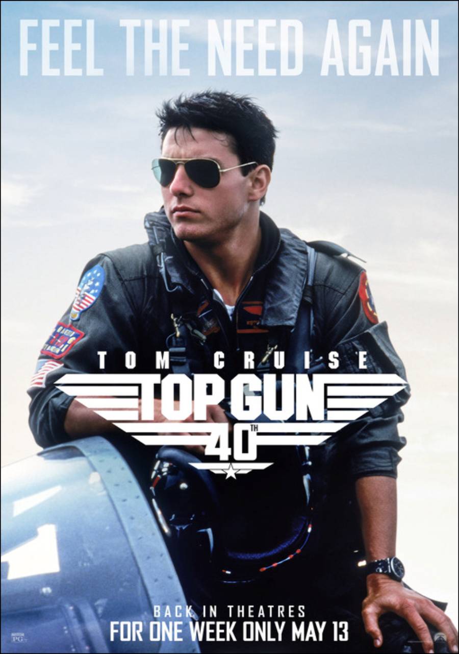 Top Gun 40th Anniversary Poster Image